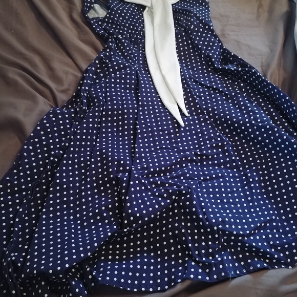 50s style polka dot dress - Picture 2 of 2